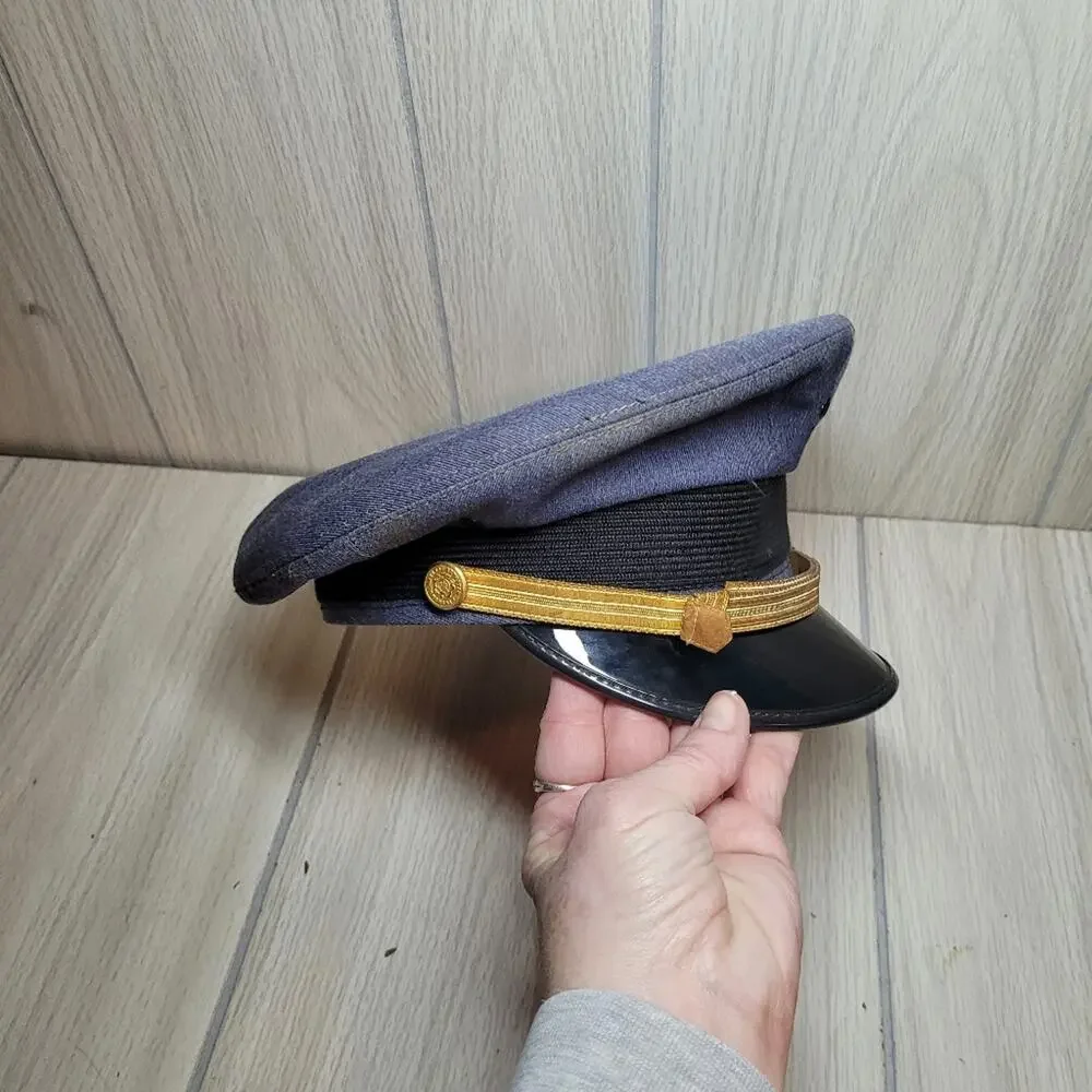 Vintage Military Bancroft Pak Cap USA Size 6.5 READ